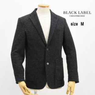 ◇美品◇ブラックレーベルクレストブリッジ◇ウールソフトジャケット◇サイズM◇濃グレー◇BLACK LASBEL CRESTBRIDGE◇
