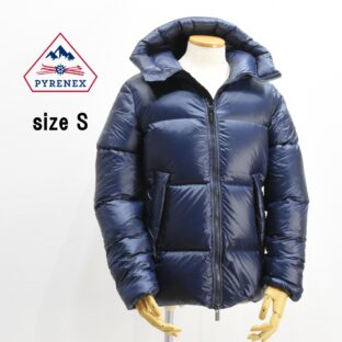 ◇美品◇PYRENEX◇BARRY ダウンジャケット◇サイズS◇ネイビー◇ピレネックス◇