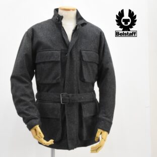◇美品希少!◇ベルスタッフ◇ロロ・ピアーナ カシミアジャケット◇S(日本MLサイズ相当)◇グレー◇BELSTAFF◇