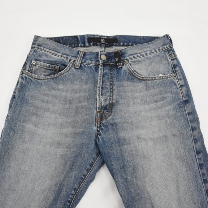 ストーンアイランド ストレートジーンズ サイズ31(W78cm) インディゴ STONE ISLAND ストーンアイランド VISC Slim Fit Dark Jeans
