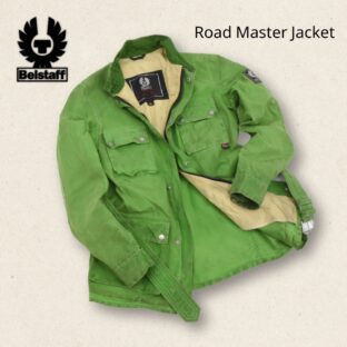 BELSTAFF◇ロードマスター◇サイズ44◇アップルグリーン◇ワックスコットン◇イタリア製◇ベルスタッフ