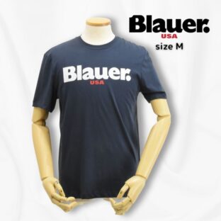 OUTLET◇BLAUER◇ブラウアーロゴTシャツ◇ネイビー